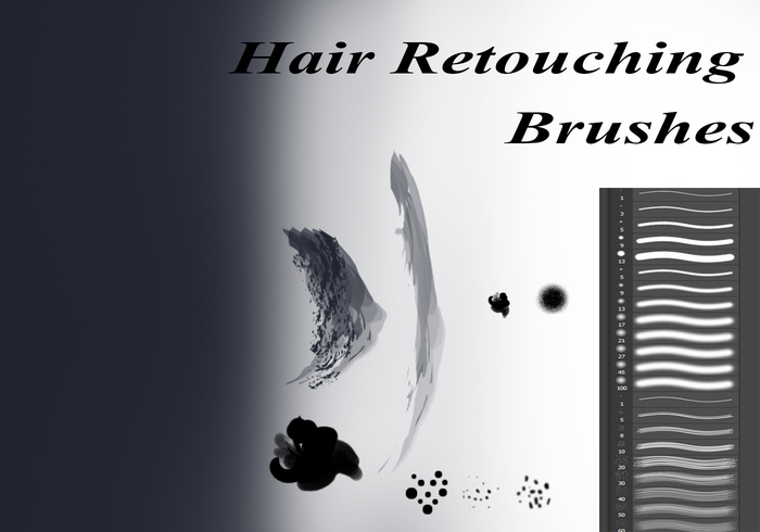 photoshop elements hair brushes free for mac